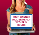 PROFESSIONALY DESIGNED BANNER ADS FOR MORE CLICKS!